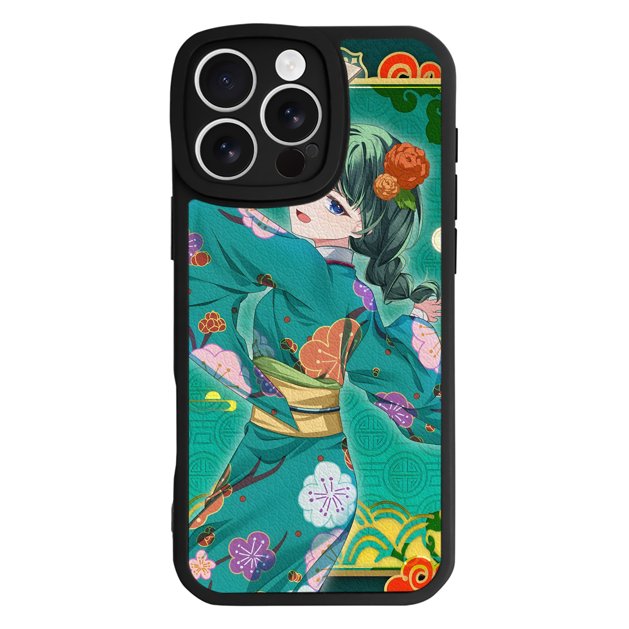 （画像用） 薬屋のひとりごと The Apothecary Diaries 【iPhone 16シリーズ対応】シリコンスマホケース（レザー調） 材質：シリコン